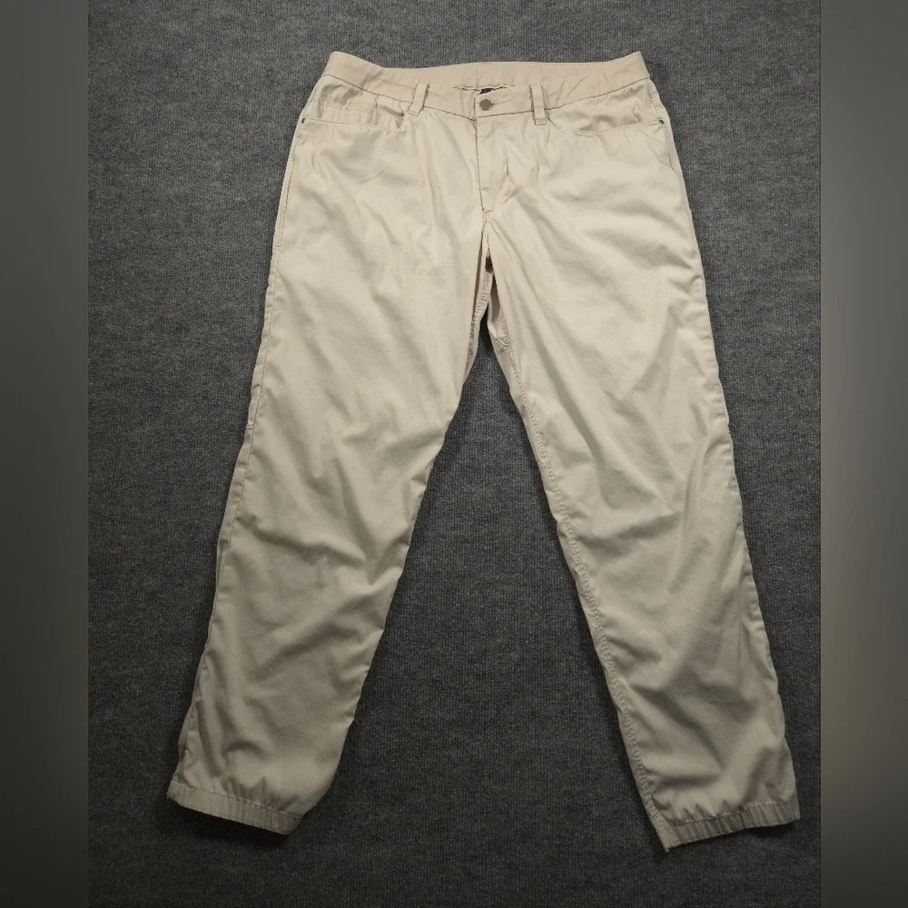 Lululemon Men's ABC Jogger‎ Style Pants Beige Khaki 34